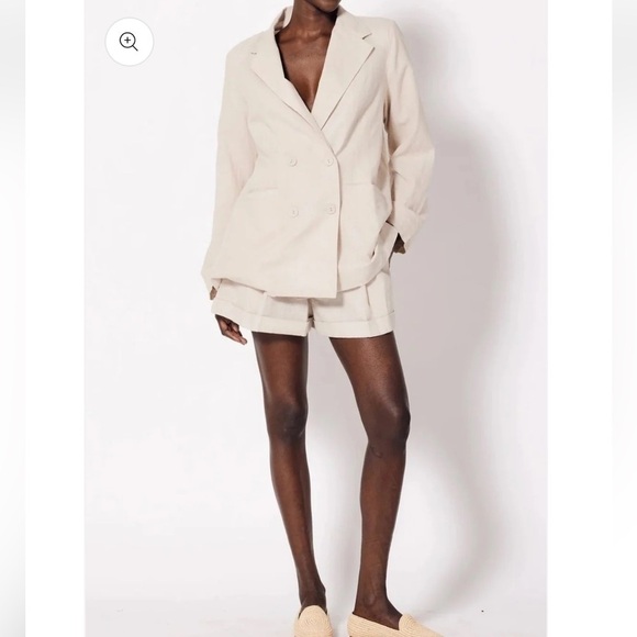 Cleobella Jackets & Blazers - Cleobella Prescott Jacket/Blazer in Pale Champagne – Size Medium (NWT)